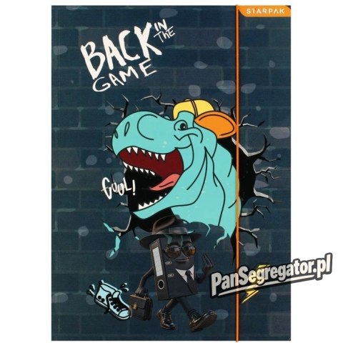 Teczka z gumką A4 SKATE DINO 536505 STARPAK