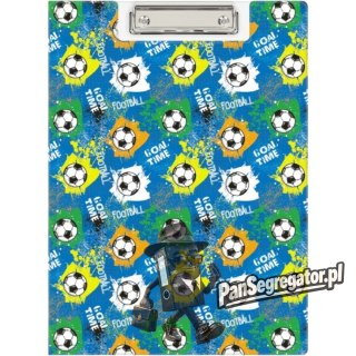 Teczka z klipem A4 z nadrukiem FOOTBALL KHN-04-34 BIURFOL