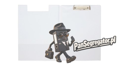 Teczka z klipem na dokumenty Clipboard A4 PVC wzór Jednorożce KHN-04-30 BIURFOL