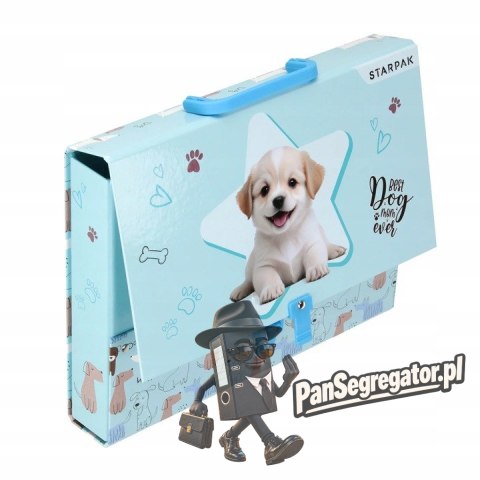 Teczka z rączką A4/50mm CUTIES DOGGY 559322 STARPAK