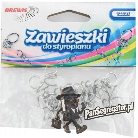Zawieszka metalowa do styropianu (12szt) ZAW30 BREWIS