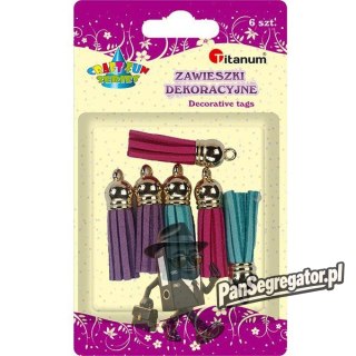 Zawieszki dekoracyjne FRĘDZLE 6szt. 373287 TITANUM