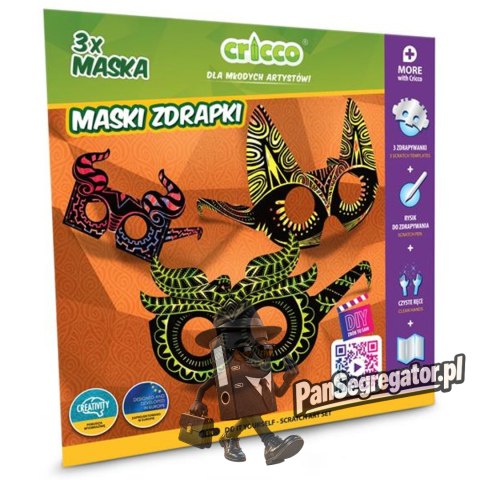 Zestaw ZRÓB TO SAM CRICCO maski zdrapki CR131