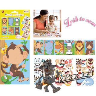 Album z naklejkami ZRÓB TO SAM 14x25cm NK-0100 ALIGA