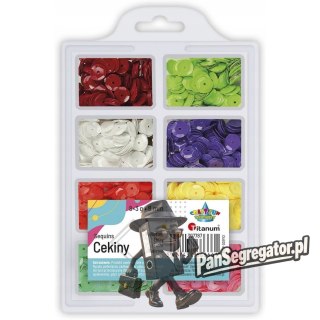 Cekiny pastelowe okr.8x3g 307787
