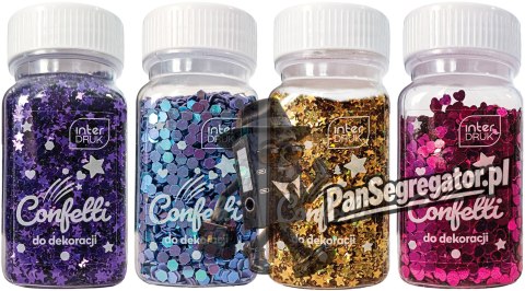 Confetti do dekoracji 30g UNICORN 12szt. INTERDRUK