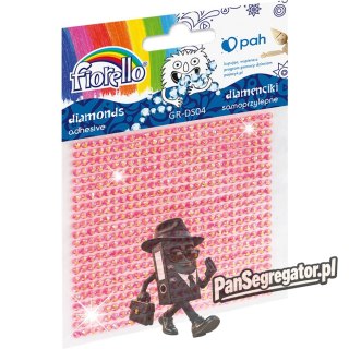 Diamenciki samoprzylepne różowe małe GR-DS040 170-2400 FIORELLO