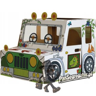 Domek do kolorowania CIĘŻARÓWKA DINOZAUR XL 100142509 FELLOWES