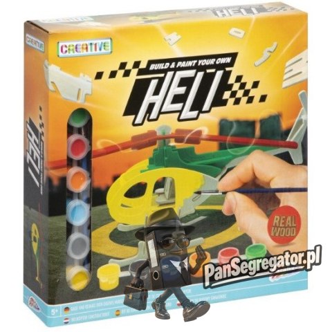 Drewniana konstrukcja HELIKOPTER 200046 GRAFIX