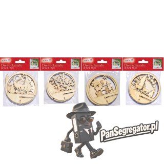 Drewnokształty do kul akrylowych 10cm CDA-1155 ALIGA