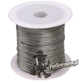 Drucik florystyczny 0,45mm x 30m srebrny 339370 TITANUM