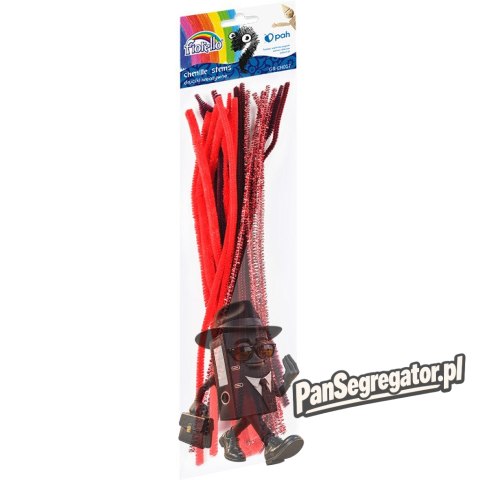 Druciki kreatywne 30cm czerwone (20szt.) GR-CH017 FIORELLO 170-2612