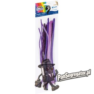 Druciki kreatywne 30cm fioletowe (20) GR-CH020 FIORELLO 170-2613