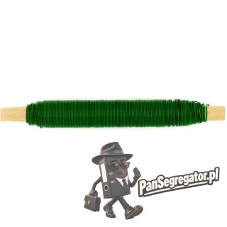 Drut florystyczny zielony 0,7 mm 100g DA-0010 ALIGA