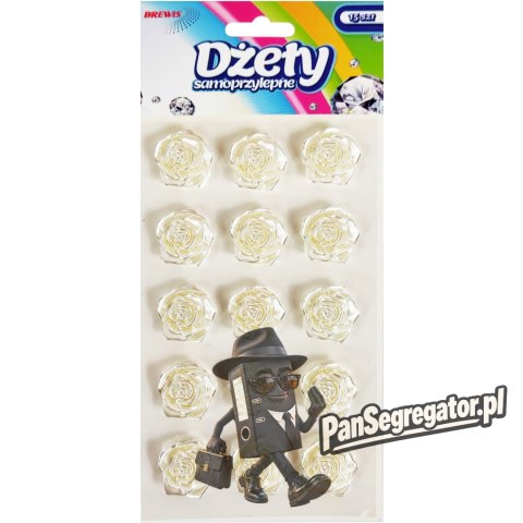 Dżety DSK4 Róże białe 15szt. BREWIS