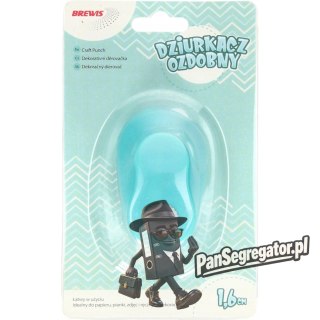 Dziurkacz ozdobny 1,6 cm KOŁO D16-02 BREWIS