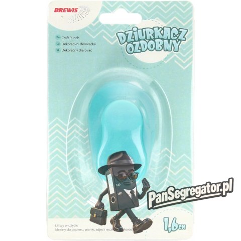 Dziurkacz ozdobny 1,6 cm KOŁO D16-02 BREWIS
