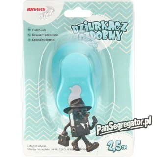 Dziurkacz ozdobny 2,5cm PINGWIN D25-70 BREWIS