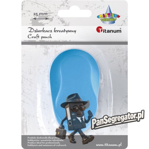Dziurkacz ozdobny 2,5cm SŁOŃ 477960 TITANUM