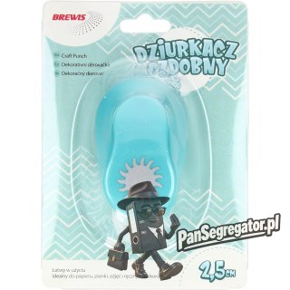 Dziurkacz ozdobny 2,5cm SŁOŃCE D25-06 BREWIS