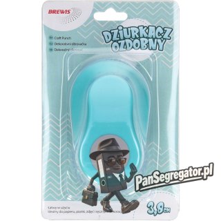 Dziurkacz ozdobny 3,8 cm KÓŁKO D38-02 BREWIS