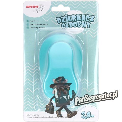 Dziurkacz ozdobny 3,8 cm KWIAT III D38-34 BREWIS