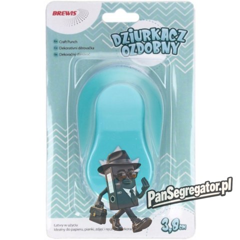 Dziurkacz ozdobny 3,8cm LIŚĆ KLONU D38-04 BREWIS
