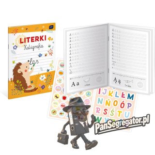Kolorowanka A4 16k z naklejkami KALIGRAFIA INTERDRUK