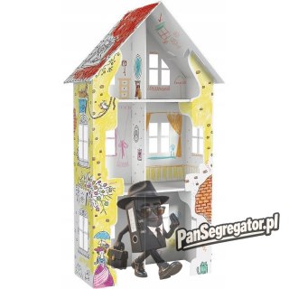 Kolorowanka składana 3D XXL Domek ul.Fiołkowa 4 PD-000201 MONUMI