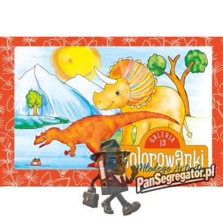 Kolorowanki B5 Galeria 13 dinozaury GAL-110 Michalczyk i Prokop