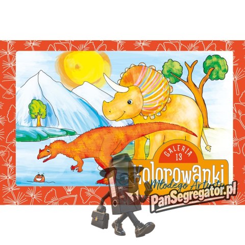 Kolorowanki B5 Galeria 13 dinozaury GAL-110 Michalczyk i Prokop