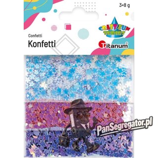Konfetti kwiaty, serca, motyle 472942 TITANUM