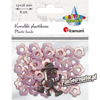 Koraliki kwiatki 20g, 15mm 649847 TITANUM