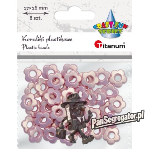 Koraliki kwiatki 20g, 15mm 649847 TITANUM