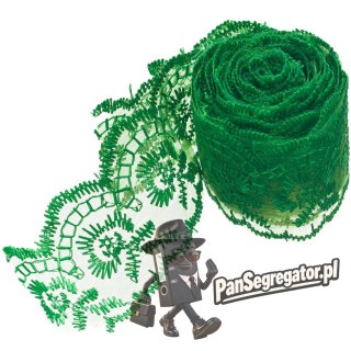 Koronka 3.8cmx2m zielona KOR38-4 BREWIS