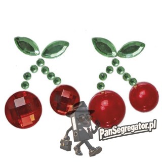 Kryształki Craft-Fun Series 8 szt. cherry czerwono-zielony 506550 TITANUM