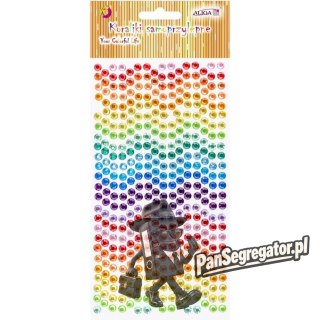 Kryształki samoprzylepne mix kol. 6mm JET-1268 ALIGA