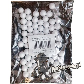 Kulki styropianowe 1cm, (48 sztuk) SB1 BREWIS