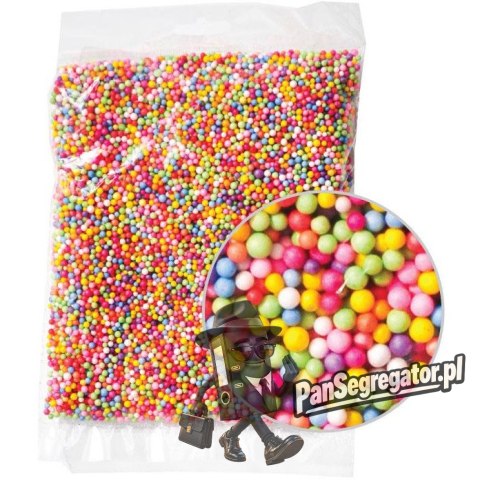 Kulki styropianowe mix kolorów 4mm 10g. KSK-MIX ALIGA