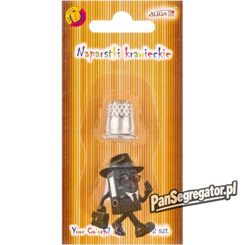 Naparstki krawieckie 1,5cm x 2cm 2szt. MUL-200 ALIGA