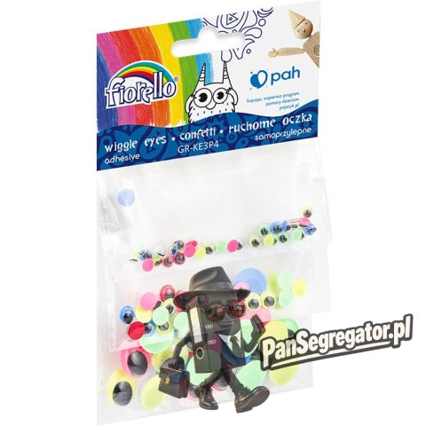 Oczka samoprzylepne kolorowe GR-KE3P4 FIORELLO 170-2609