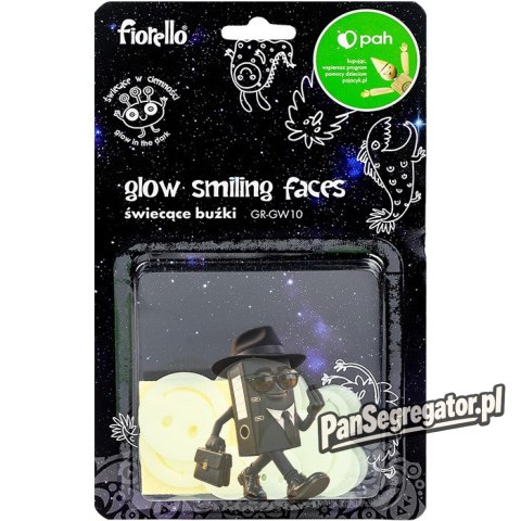 Ozdoby fluorescencyjne BUŹKI miks 25szt. GR-GW10 170-2806 FIORELLO
