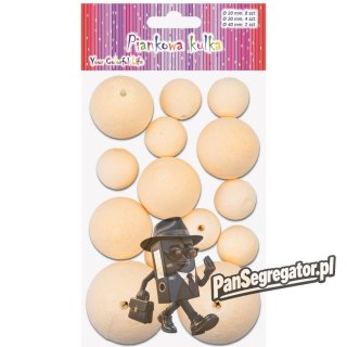 Piankowa kulka MW-1000 mix 20mm-8szt, 30mm-4szt, 40mm -2szt ALIGA