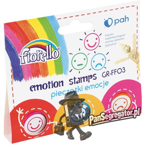 Pieczątki emocje FIORELLO 3szt. GR-FF023 170-2606