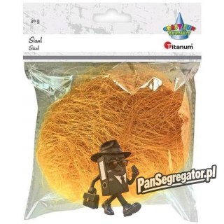 Sizal grass 30g pomarańczowy blister 363112 TITANUM
