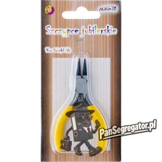 Szczypce jubilerskie 8cm SJ-8403 ALIGA