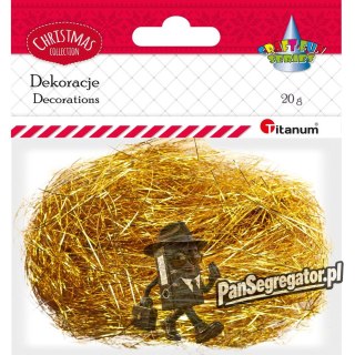Włosy anielskie 20g złote 389727 TITANUM