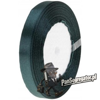Wstążka satynowa 12mm/32m butelkowa zieleń WS12-74 BREWIS