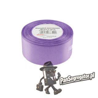 Wstążka satynowa 38mm/32m lawendowy BREWIS