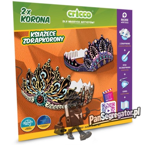 Zestaw ZRÓB TO SAM CRICCO książęce zdrapkorony CR132/B